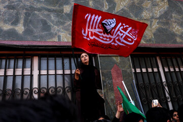 مراسم تشییع پیکر مطهر رهبر شهید انقلاب - تهران/ خیابان آزادی