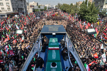 مراسم تشییع پیکر مطهر رهبر شهید انقلاب - تهران