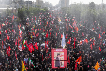 مراسم تشییع پیکر مطهر رهبر شهید انقلاب - تهران