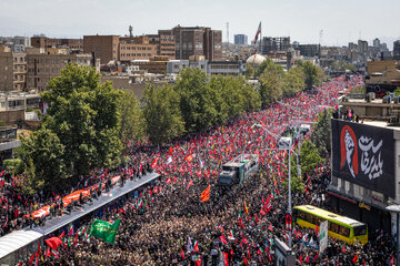 مراسم تشییع پیکر مطهر رهبر شهید انقلاب - تهران