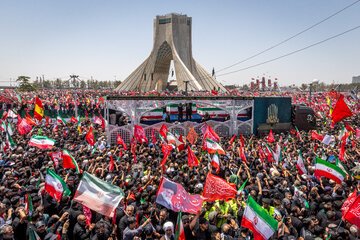 مراسم تشییع پیکر مطهر رهبر شهید انقلاب - تهران
