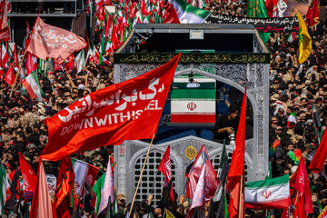 مراسم تشییع پیکر مطهر رهبر شهید انقلاب - تهران