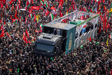 مراسم تشییع پیکر مطهر رهبر شهید انقلاب - تهران