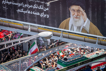 مراسم تشییع پیکر مطهر رهبر شهید انقلاب - تهران