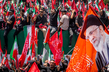 مراسم تشییع پیکر مطهر رهبر شهید انقلاب - تهران