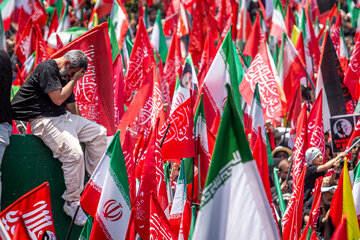 مراسم تشییع پیکر مطهر رهبر شهید انقلاب - تهران