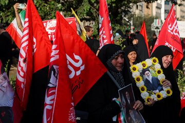 مراسم تشییع پیکر مطهر رهبر شهید انقلاب - تهران