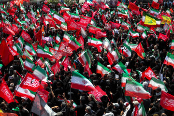 مراسم تشییع پیکر مطهر رهبر شهید انقلاب - تهران