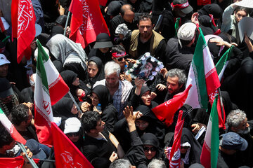 مراسم تشییع پیکر مطهر رهبر شهید انقلاب - تهران
