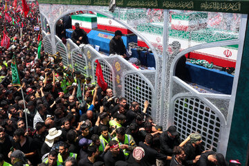 مراسم تشییع پیکر مطهر رهبر شهید انقلاب - تهران
