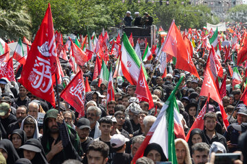 مراسم تشییع پیکر مطهر رهبر شهید انقلاب - تهران