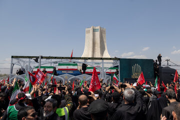 مراسم تشییع پیکر مطهر رهبر شهید انقلاب - تهران