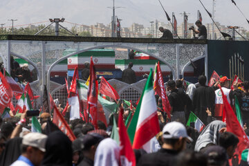 مراسم تشییع پیکر مطهر رهبر شهید انقلاب - تهران