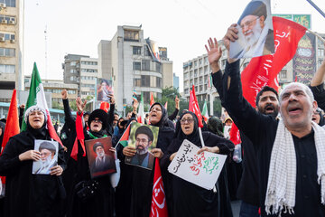 مراسم تشییع پیکر مطهر رهبر شهید انقلاب - تهران