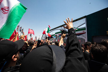 مراسم تشییع پیکر مطهر رهبر شهید انقلاب - تهران
