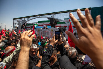 مراسم تشییع پیکر مطهر رهبر شهید انقلاب - تهران