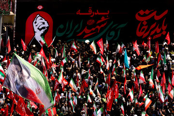 مراسم تشییع پیکر مطهر رهبر شهید انقلاب - تهران
