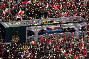 مراسم تشییع پیکر مطهر رهبر شهید انقلاب - تهران