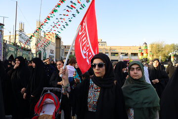 مراسم جاماندگان تشییع رهبر شهید - شهرکرد