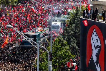 مراسم تشییع پیکر مطهر رهبر شهید انقلاب - تهران