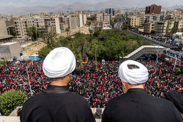 مراسم تشییع پیکر مطهر رهبر شهید انقلاب - تهران