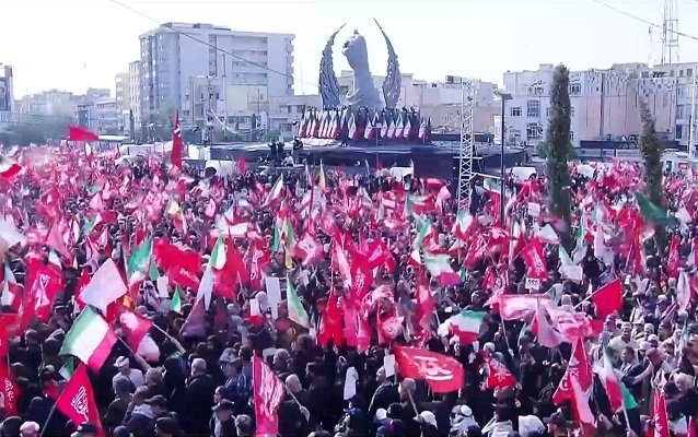 گزارش ایسنا از مراسم تشییع پیکر مطهر «آقای شهید ایران» در پایتخت