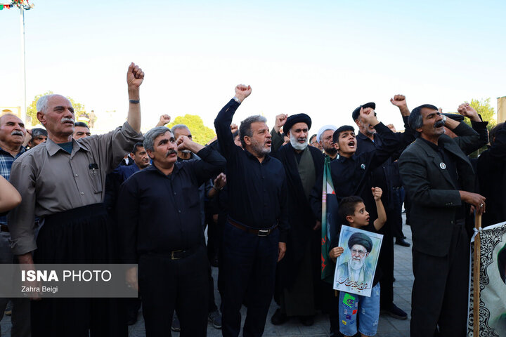 شهرکرد در سوگ رهبر شهید ایران
