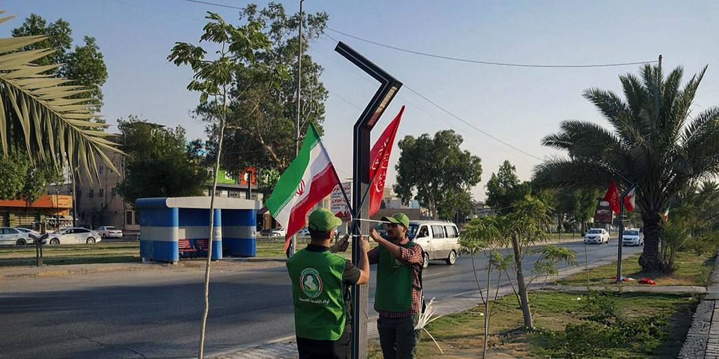 کربلا آماده استقبال از اول زائر اربعین امسال؛ نجف مزین به تصاویر رهبر شهید