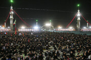 ببینید/ لحظاتی خاطره انگیز از حضور رهبر شهید در مسجد جمکران