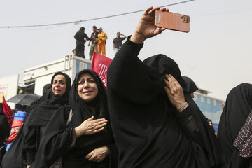 مراسم تشییع پیکر مطهر رهبر شهید انقلاب - قم /2