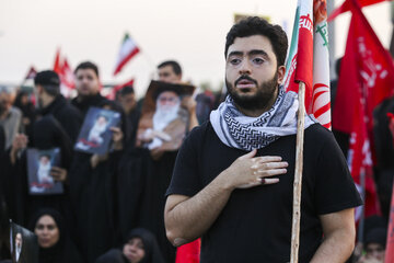 مراسم تشییع پیکر مطهر رهبر شهید انقلاب - قم /2