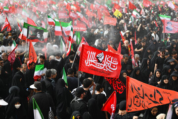 مراسم تشییع پیکر مطهر رهبر شهید انقلاب - قم /3