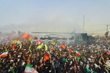 مراسم تشییع پیکر مطهر رهبر شهید انقلاب - قم /۱