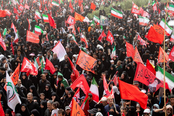 مراسم تشییع پیکر مطهر رهبر شهید انقلاب - قم /۲