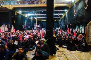 اجتماع بزرگ مردم اهواز در مراسم آقای شهید ایران