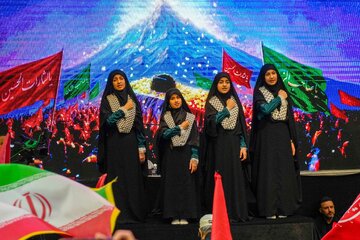 اجتماع بزرگ مردم اهواز در مراسم آقای شهید ایران