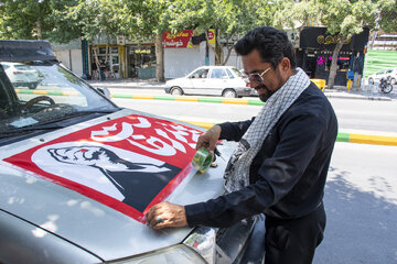 مشهد در آستانه تشییع رهبر شهید انقلاب