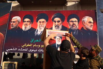تشییع قائد شهید در عراق در قاب رسانه‌های انگلیسی