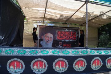 وضعیت خدمت رسانی مواکب ورودی شمالی مشهد پیش از مراسم تشییع رهبر شهید