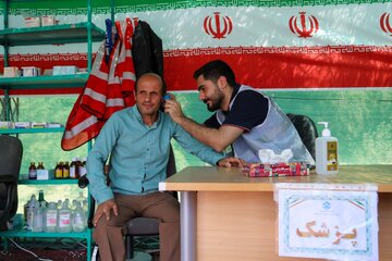 وضعیت خدمت رسانی مواکب ورودی شمالی مشهد پیش از مراسم تشییع رهبر شهید