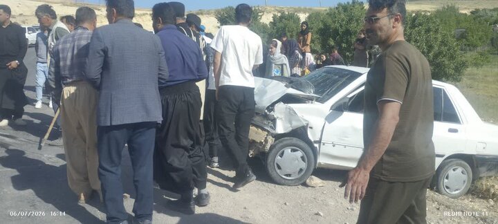 تصادف در محور چلگرد به فارسان ۹ مصدوم بر جای گذاشت