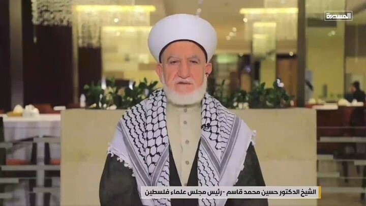 رئیس شورای علمای فلسطین: شهید خامنه‌ای پدر همه مظلومان جهان بود