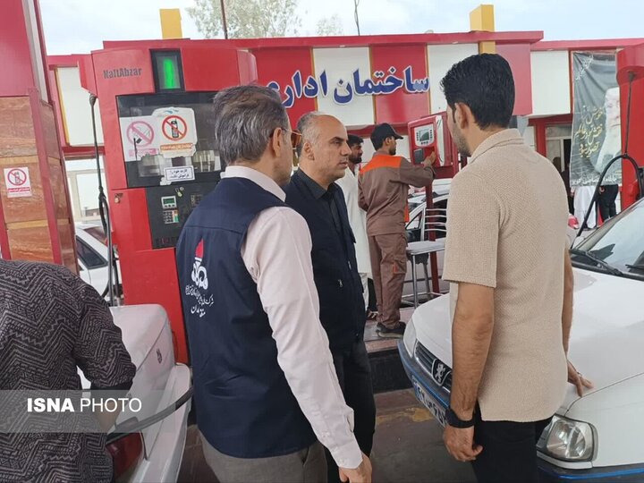 روند پایدار سوخت‌رسانی به زائران بدرقه رهبر شهید در سیستان و بلوچستان