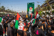 کربلا در آستانه برگزاری تشییع رهبر شهید انقلاب