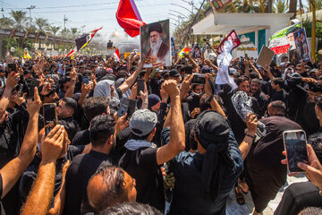 کربلا در آستانه برگزاری تشییع رهبر شهید انقلاب