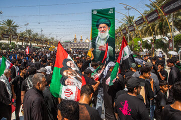 کربلا در آستانه برگزاری تشییع رهبر شهید انقلاب