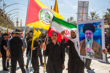 کربلا در آستانه برگزاری تشییع رهبر شهید انقلاب