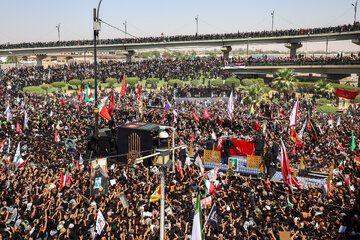 تشییع و وداع با پیکر مطهر رهبر شهید انقلاب در نجف