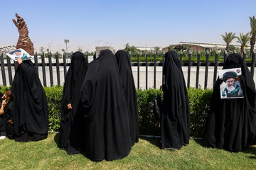 تشییع و وداع با پیکر مطهر رهبر شهید انقلاب در نجف