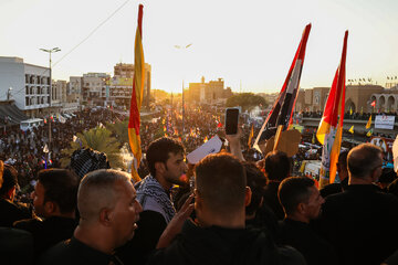 تشییع و وداع با پیکر مطهر رهبر شهید انقلاب در نجف